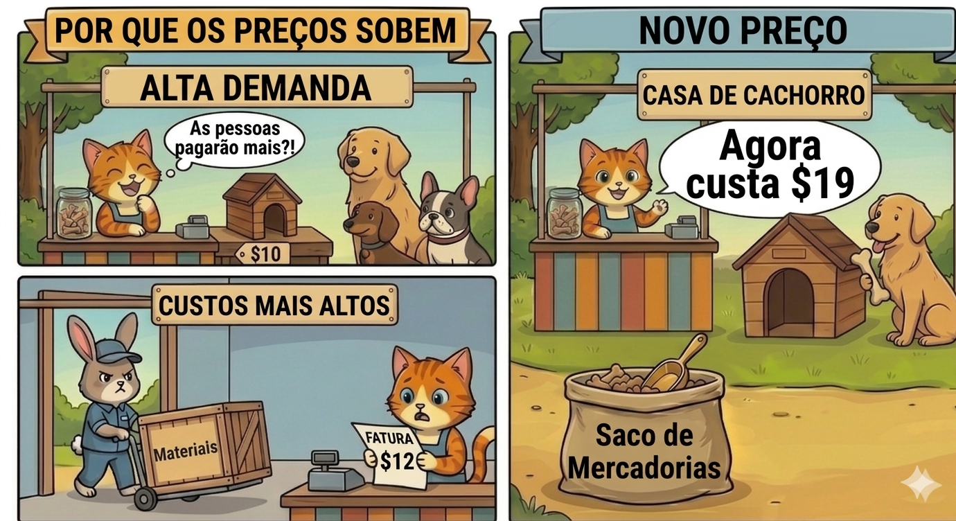 Ilustração de Inflação 3